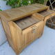 Parisian buffet in solid oak
