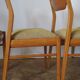 6 Scandinavian chairs 60s in beech Farstrup