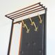 Entrance hall / Coat rack / Scandinavian hats from the 50s / 60s