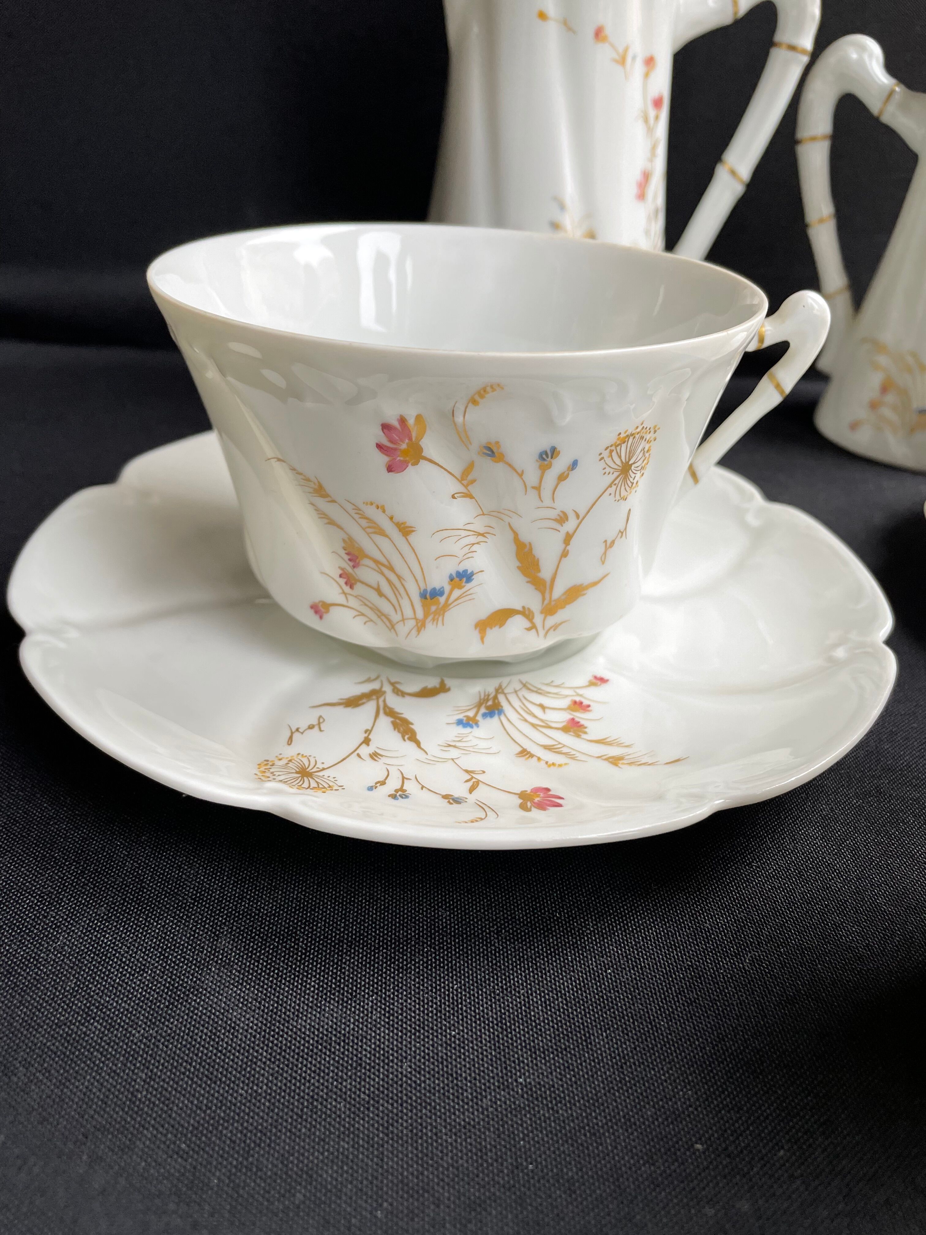 Exclusivity Jammet-Seignolles signed Josl - Limoges - Lunch service for 2 people