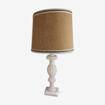 Lampe vintage pied marbre années 60