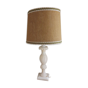 Lampe vintage pied marbre