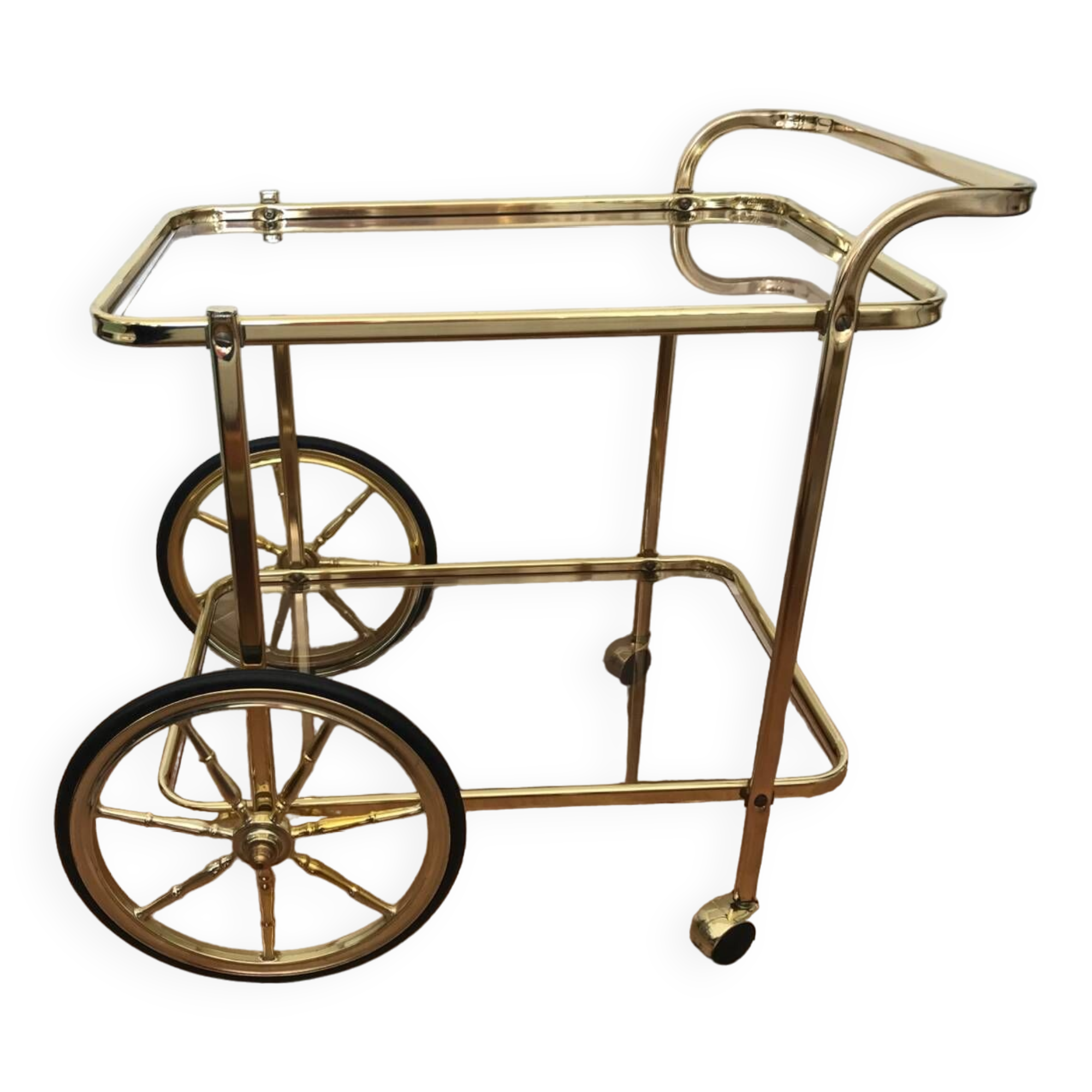 Bar serving trolley