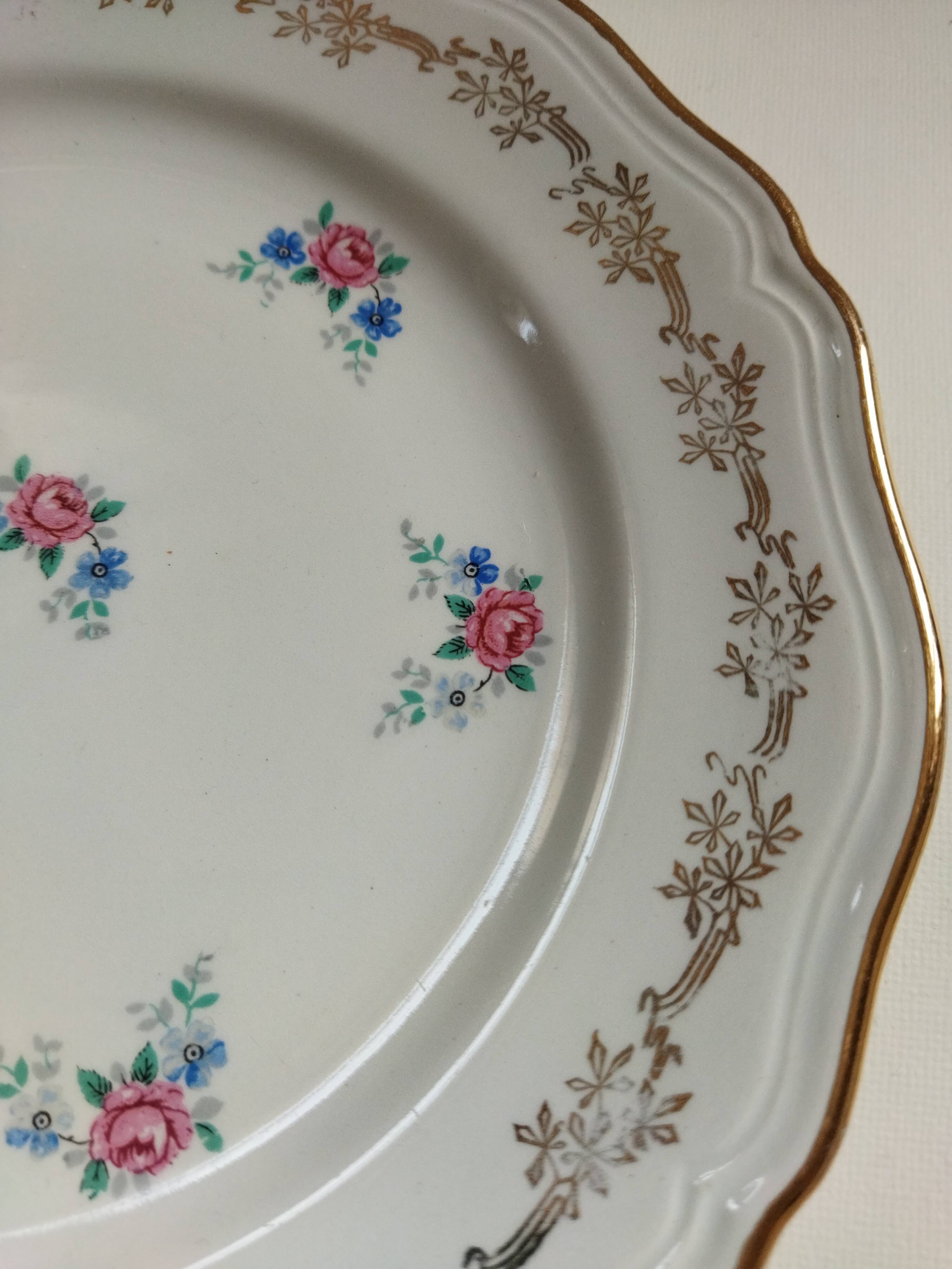 5 dessert plates L'Amandinoise