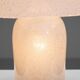 Doria table lamp in bubble glass with rainbow coloured details