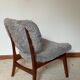 Danish MidCentury Lounge Chair Sheep Skin 50s
