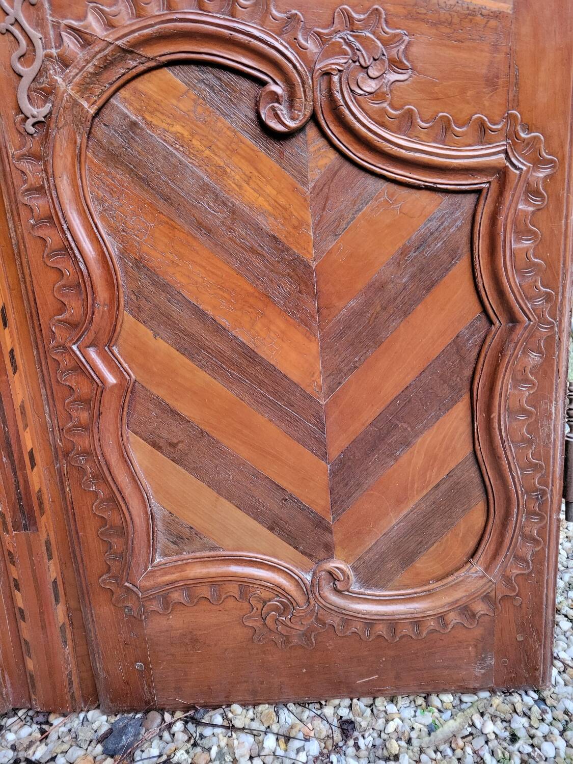 Pair of wall cupboard doors