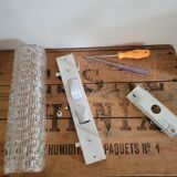 Bubble molded glass wall lamp