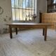 Country farmhouse table in solid beech and oak 2.5m XL