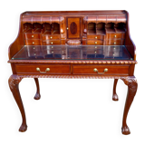Chippendale-style secretary desk with drawer