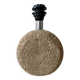 Sculptural lamp base in limestone by Albert Tormos or Fratelli.