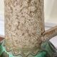 Emerald glazed ceramic pitcher vase