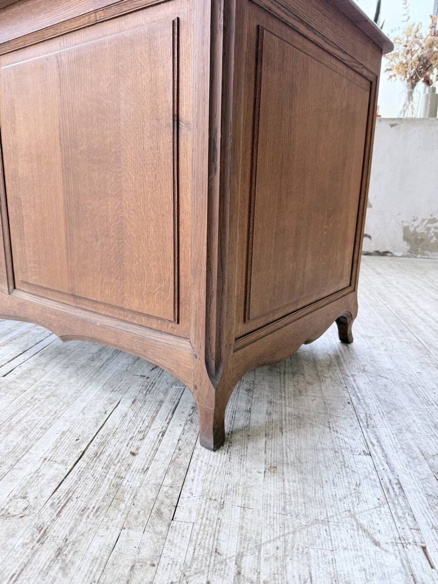 Oak desk or counter 1960