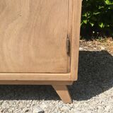 Parisian buffet feet compass raw wood