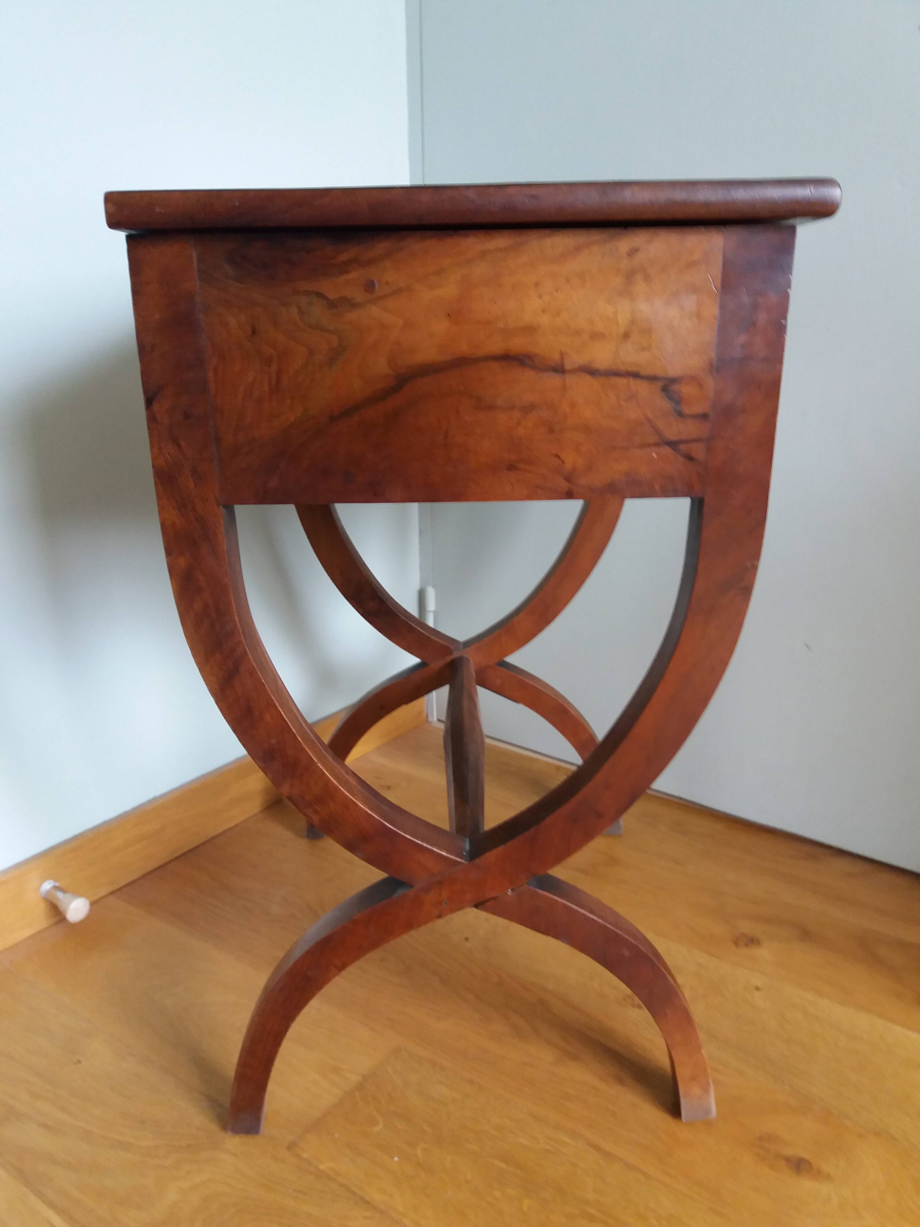 19th century sewing worker's work table