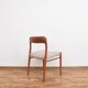Danish Teak Dining Chair Model 75 by Niels Otto Møller for J.L. Møllers, 1960s, Set of 6.
