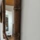 Miroir cadre bambou