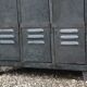 Restored industrial cloakroom