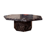 Octagonal marble table