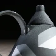 Rörstrand 'Atlantis' teapot by Rolf Sinnemark – Memphis style, 1984
