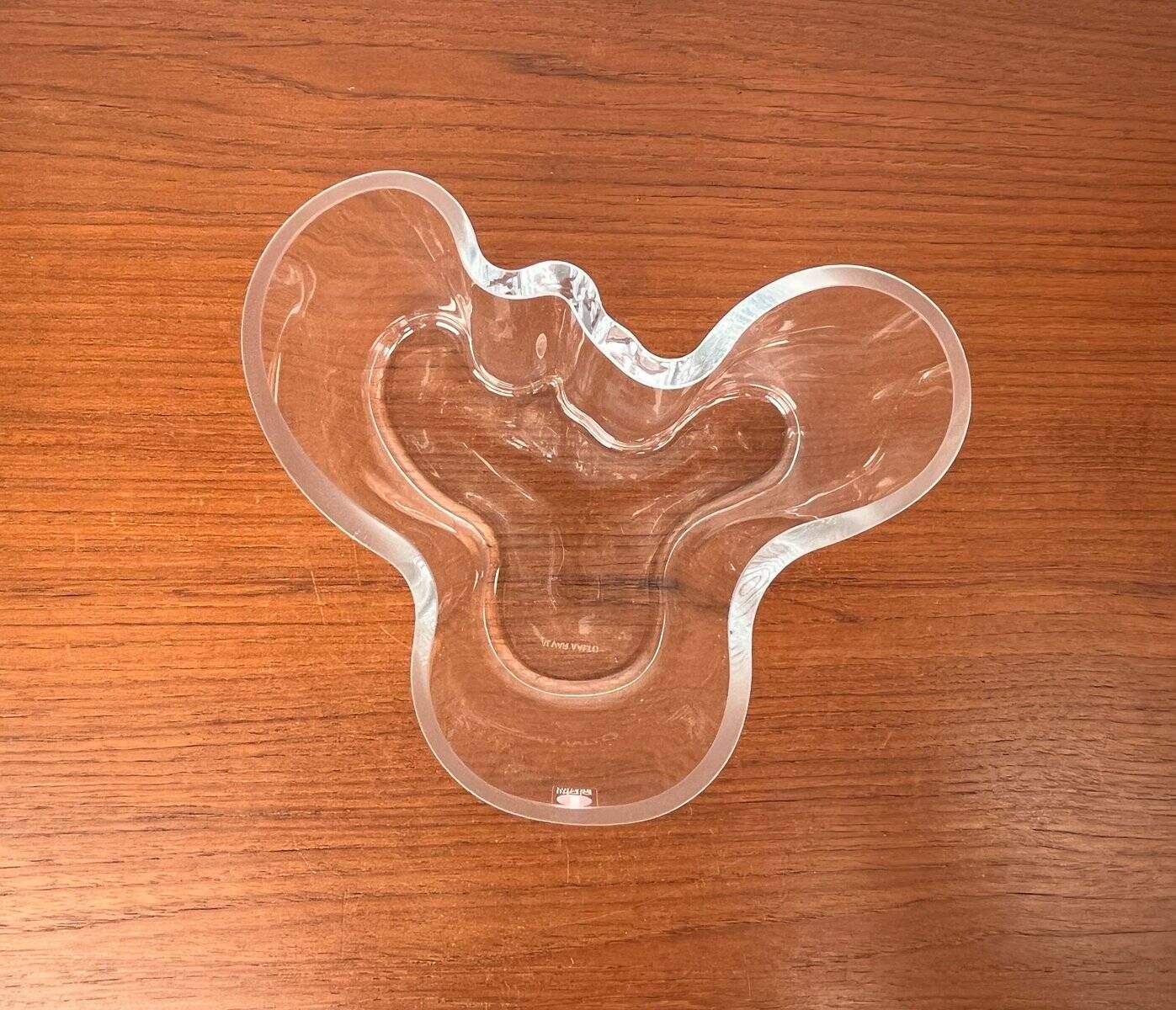 Mid-Century Modern Glass Vase by Alvar Aalto for Iittala, 1990s