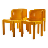 Plastic chair model 4875 by Carlo Bartoli for Kartell (mk10534)