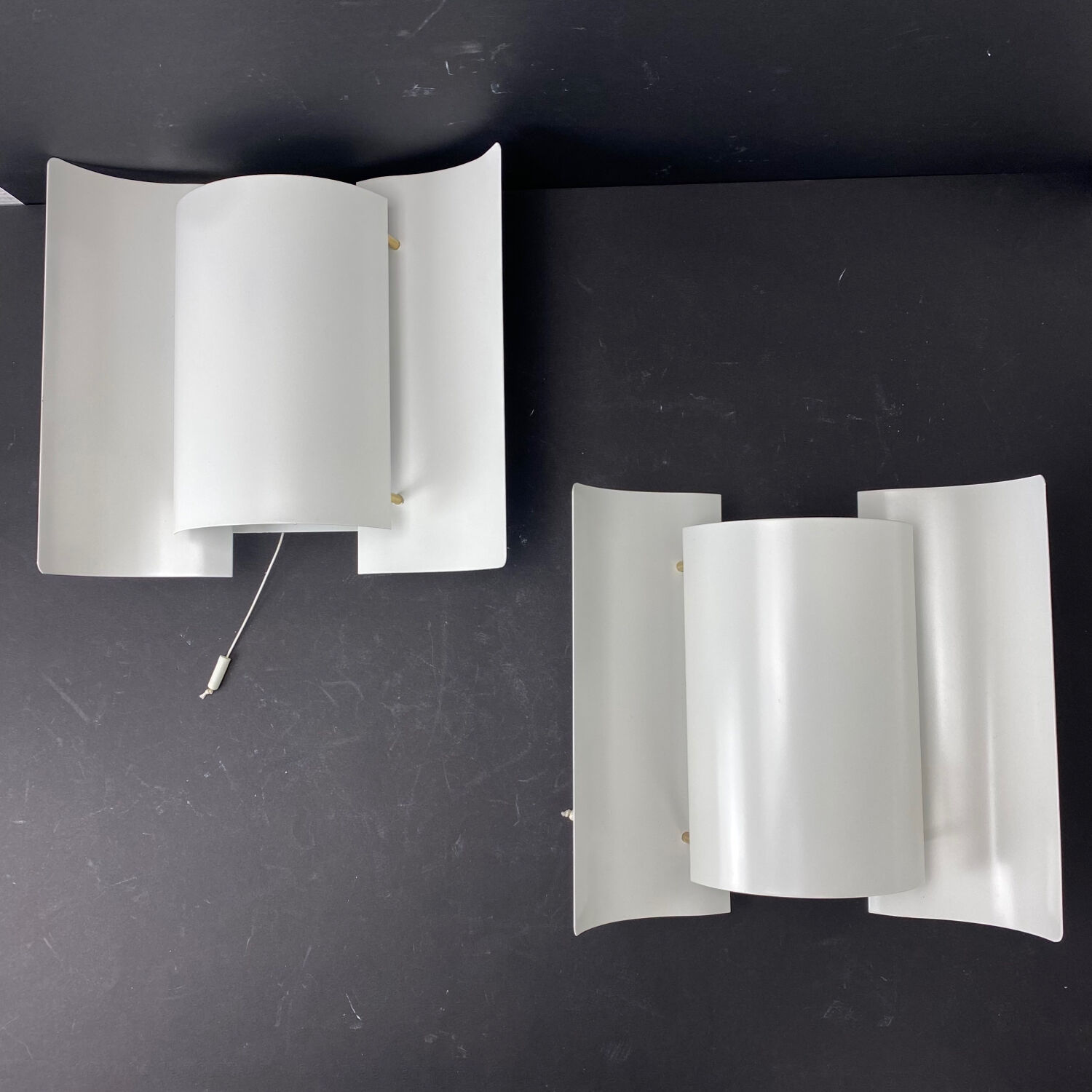 Pair Of Butterfly Sconces By HØVIK LYS 1964 Norway.