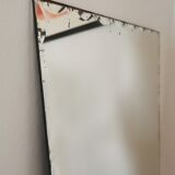 Art Deco beveled mirror