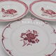 Lot de 3 assiettes