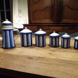 Ensemble en email bleu