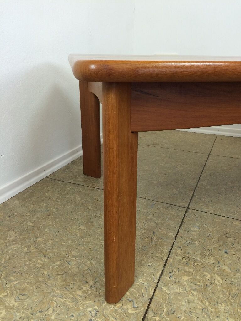 70s teak coffee table