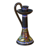 Art Deco ceramic candle holder Gouda Holland 1930's