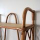 Rattan wall shelf