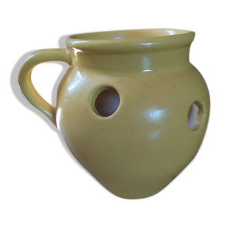 Onion pot vase Ceramics Yellow bt18