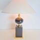 Vintage Regency Brass Table Lamp from Le Dauphin, 1970s