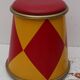 Pouf tabouret cirque