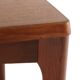 Table à manger rectangulaire extensible en teck de Henning Kjaernulf pour Vejle