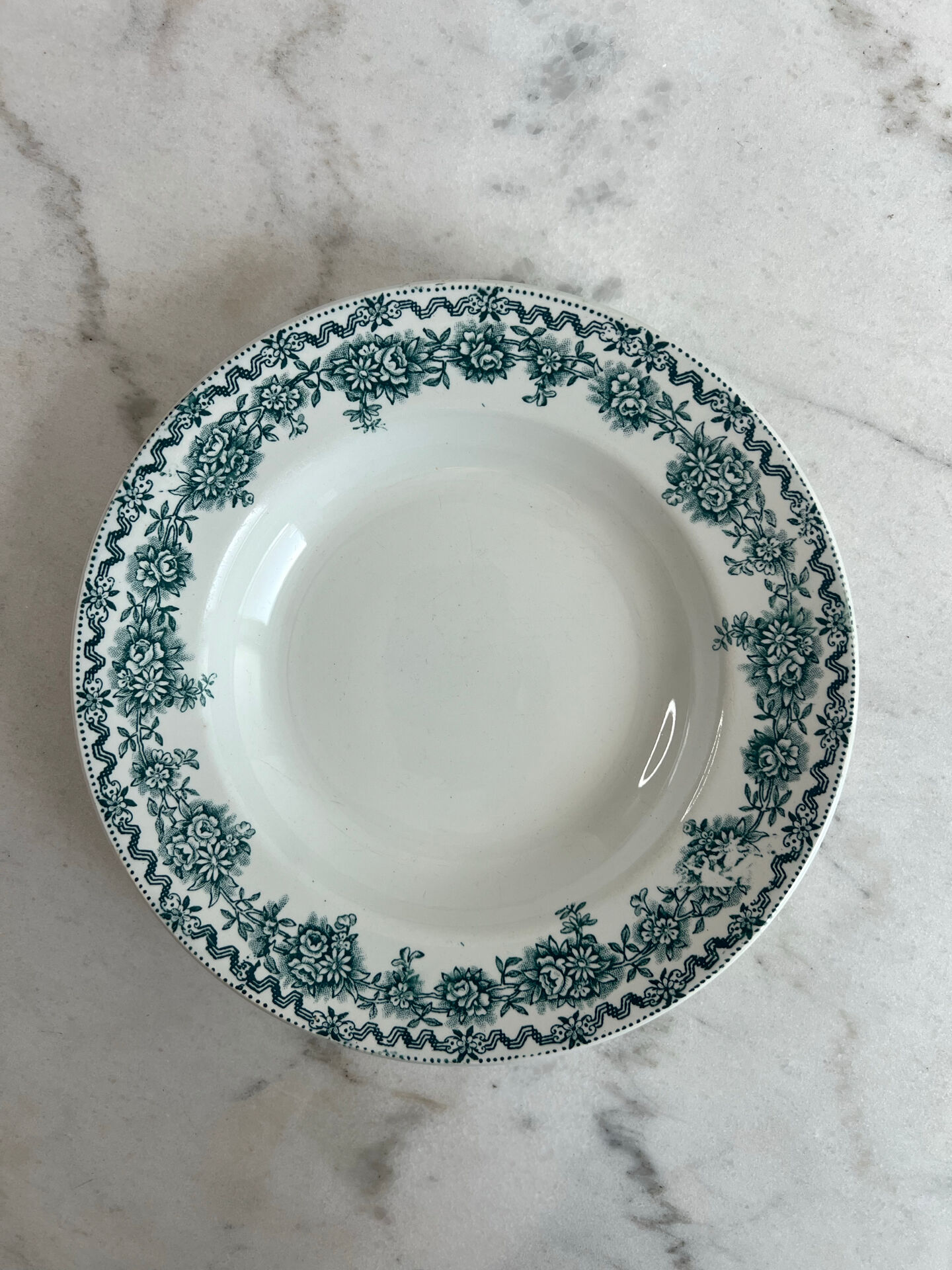 8 assiettes creuses Saint Amand collection Argenton