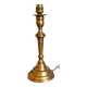 Old solid brass lamp base