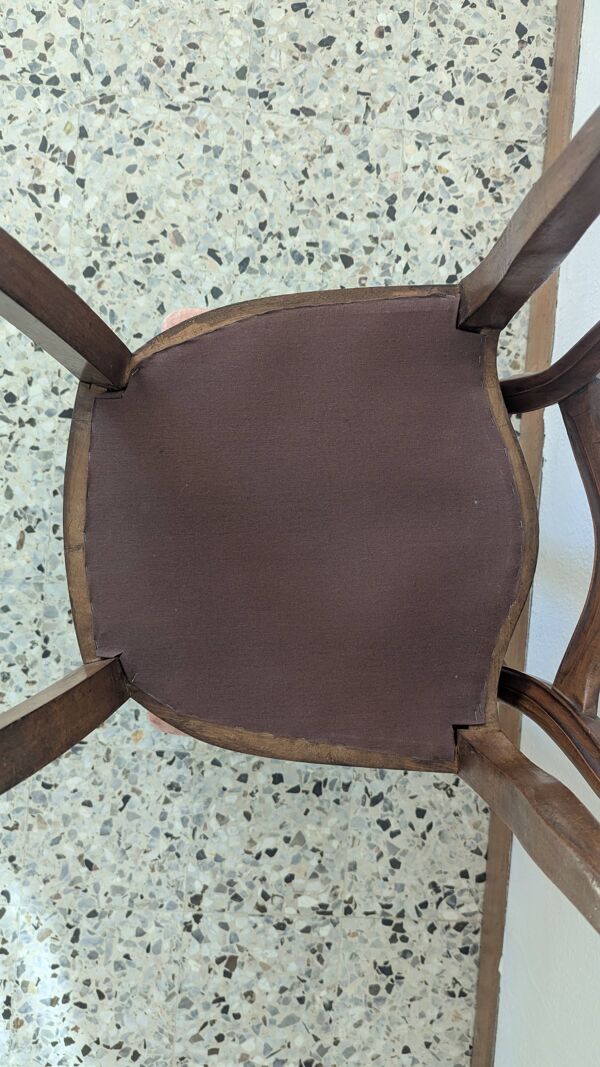 Pair of Louis Philippe style chairs