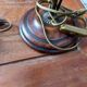 Set of 2 vintage goose neck lamps
