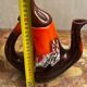Enamelled ceramic coffee pot signed Vallauris - 1960s
