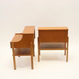 Tables de chevet d’Ab Carlstrom et Co 1960
