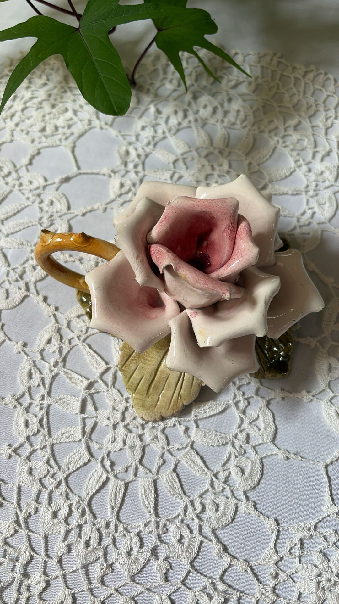 Bougeoir style capodimonte