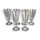 Series of 6 Old Bistro Glasses