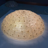 Large Murano Glass Flower Flush Mount Ceiling Light Attributed to Segu