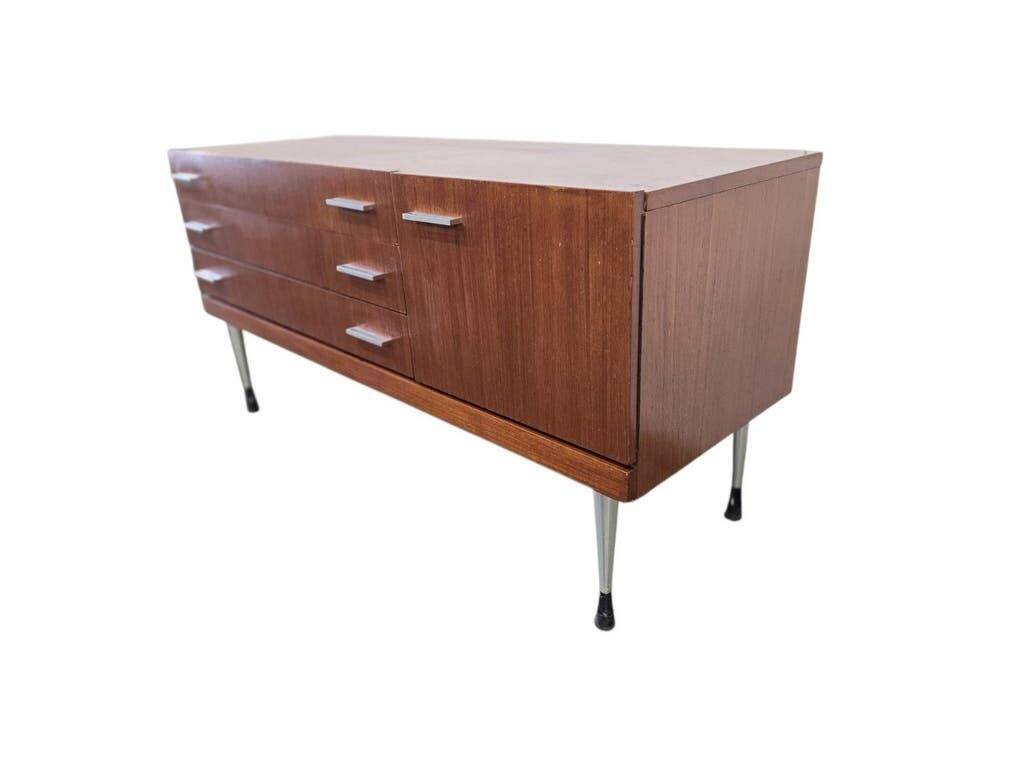 Vintage wooden lowboard / TV unit / low furniture