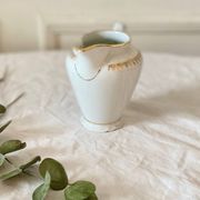 Fine porcelain milk jug from SOLOGNE France