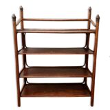 Bamboo rattan shelf 1970
