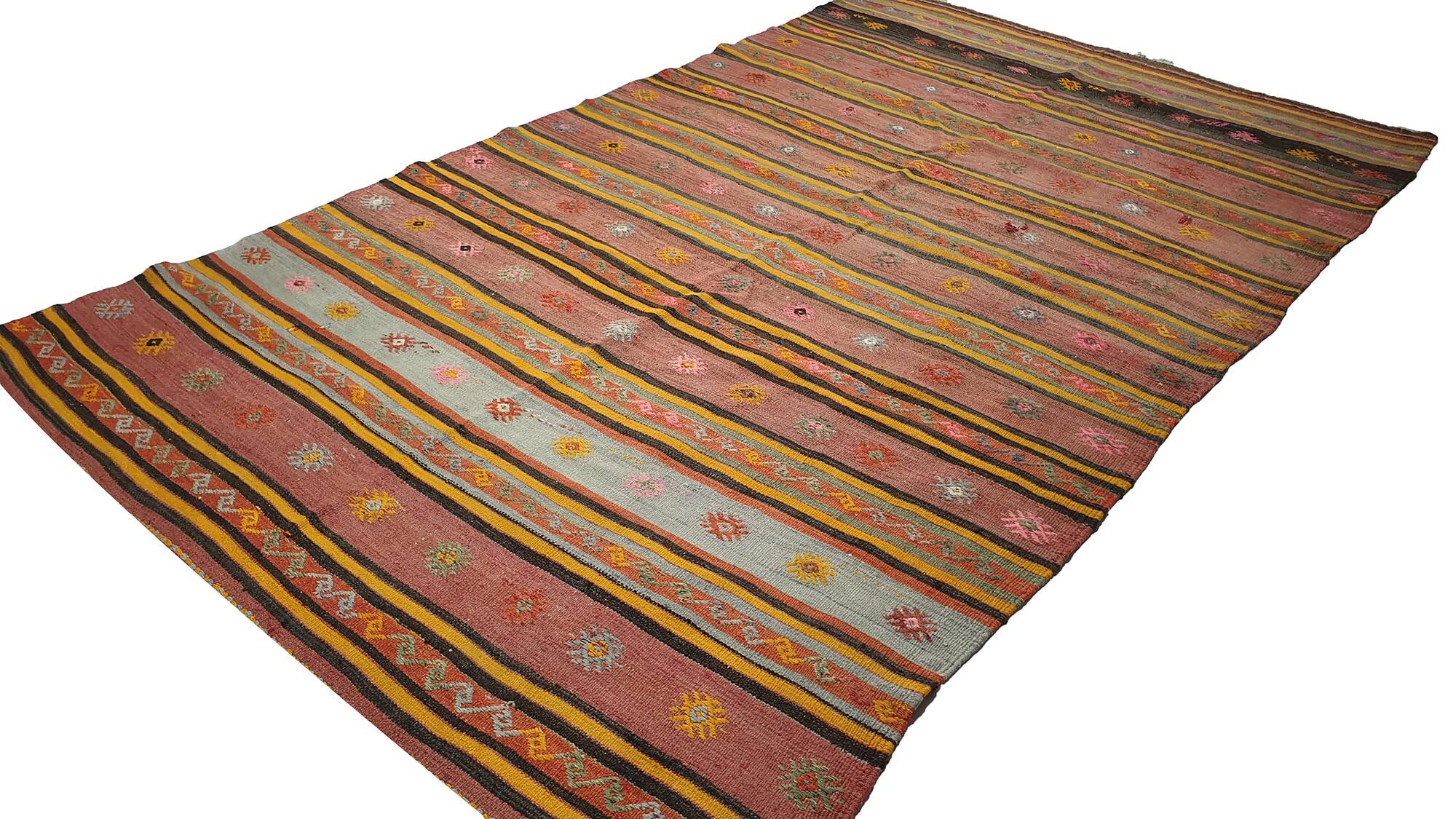Turkish kilim rug, 293x176 cm, MYK-856